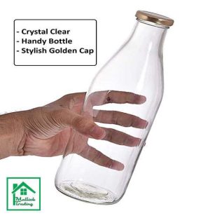 Glass juice bottle. glass Jar