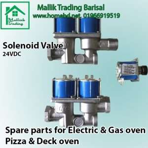 Pizza oven, Deck oven, Gas Oven. Solenoid Valve 24VDC - Image 3