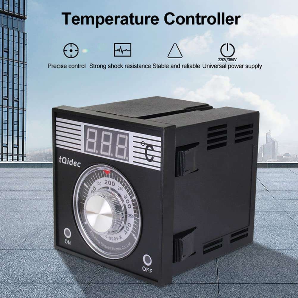 Oven Thermostat. Digital Temperature Controller for Pizza and Oven Control. Pizza oven, Deck oven, Gas Oven, Gas Oven Stove Cooker and Fryer. Universal. 220VAC. Temperature Controller 0~400℃. 96X96