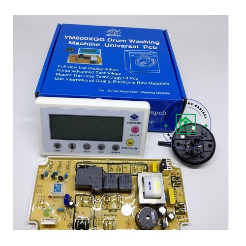 Washing Machine Control Board PCB YM800, Front Loading. Universal PCB controller. Fully Automatic. - Image 4
