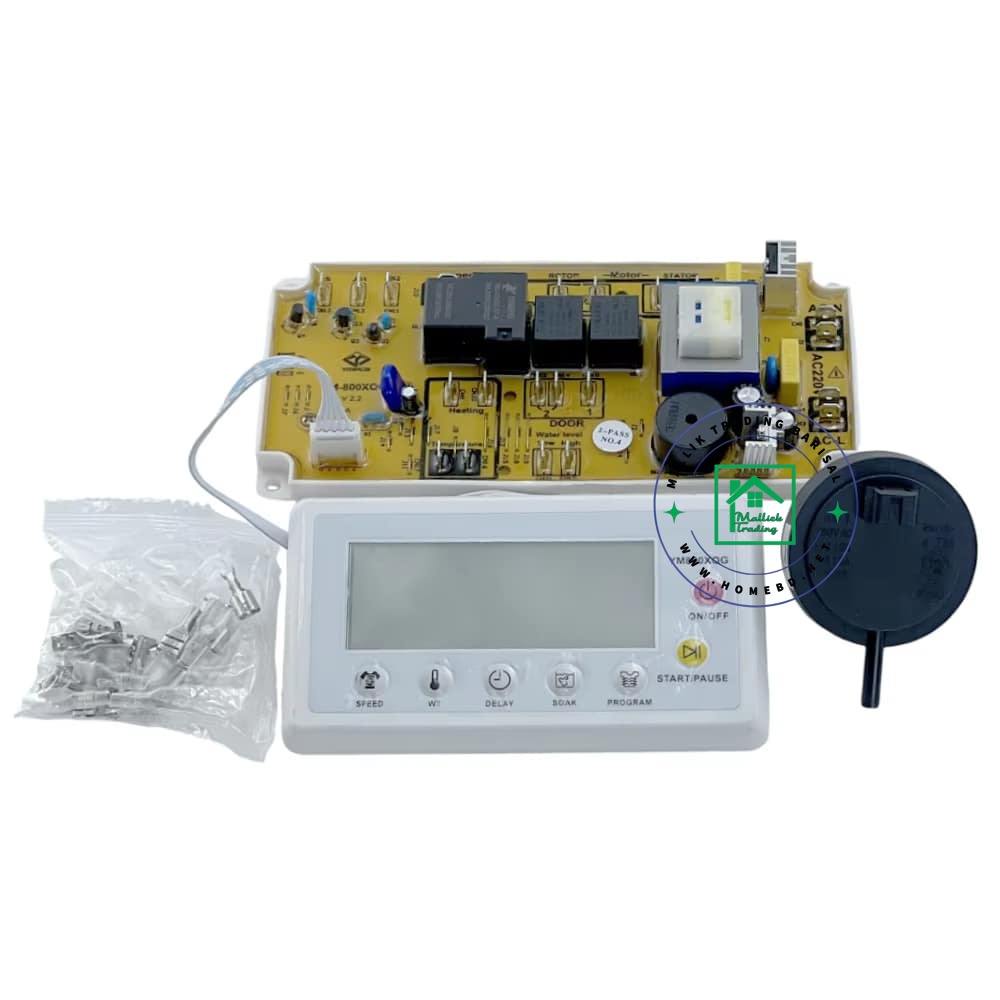 Washing Machine Control Board PCB YM800, Front Loading. Universal PCB controller. Fully Automatic.